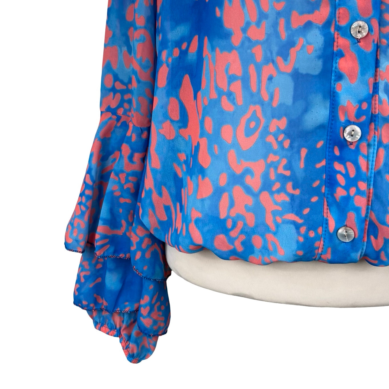 Jodi Leopard Print Blouse
