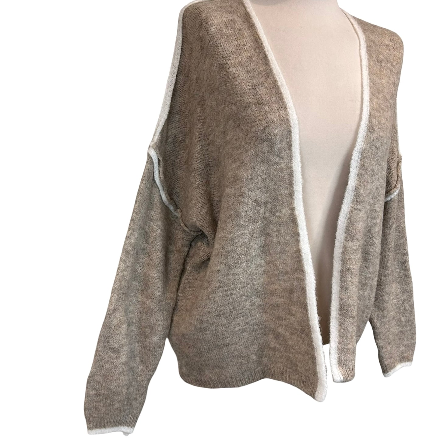 Sally Contrast Edge Cardigan