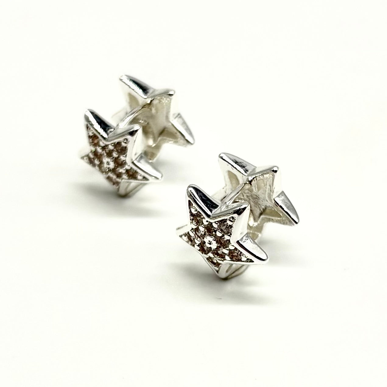 Star Clip Studs