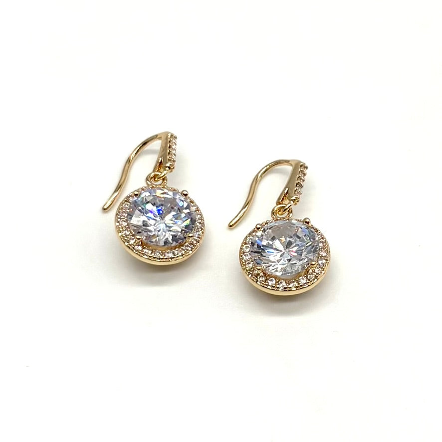 Crystal Hook Earrings