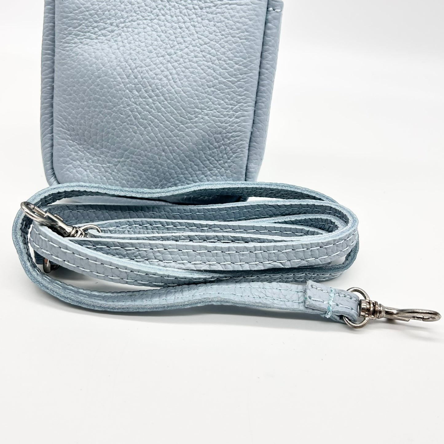 Leather Crossbody Smartphone Pouch