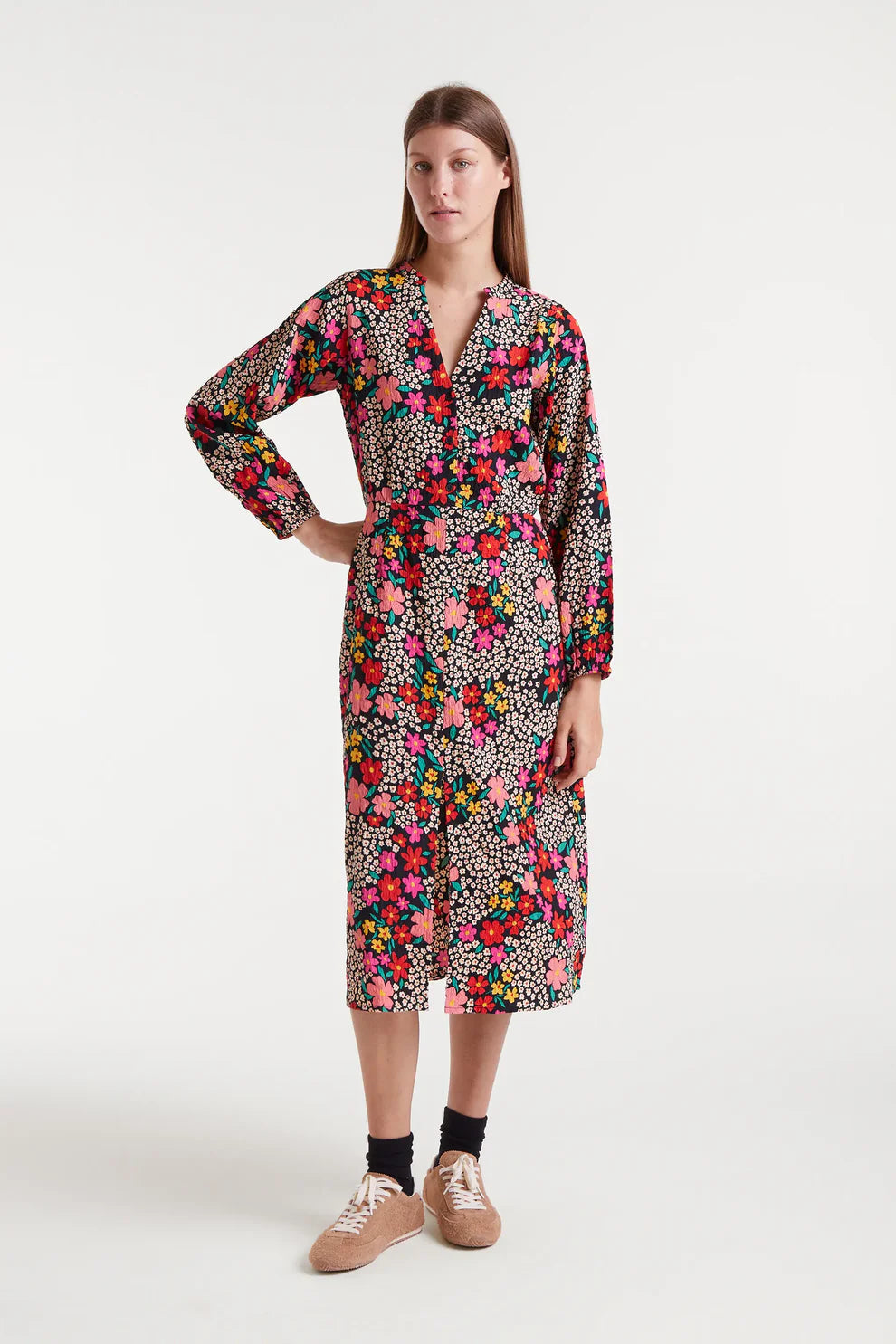 Compania Fantastica Aldea Giardino Midi Dress