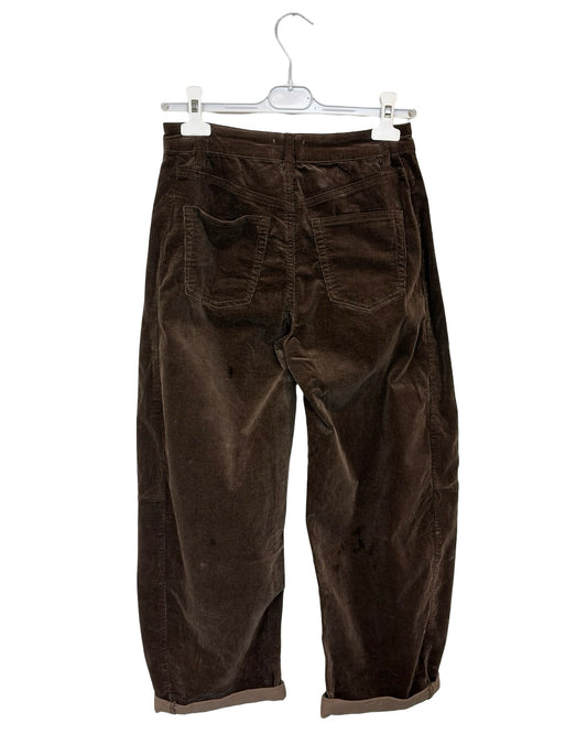 Belinda Cord Barrel Trousers