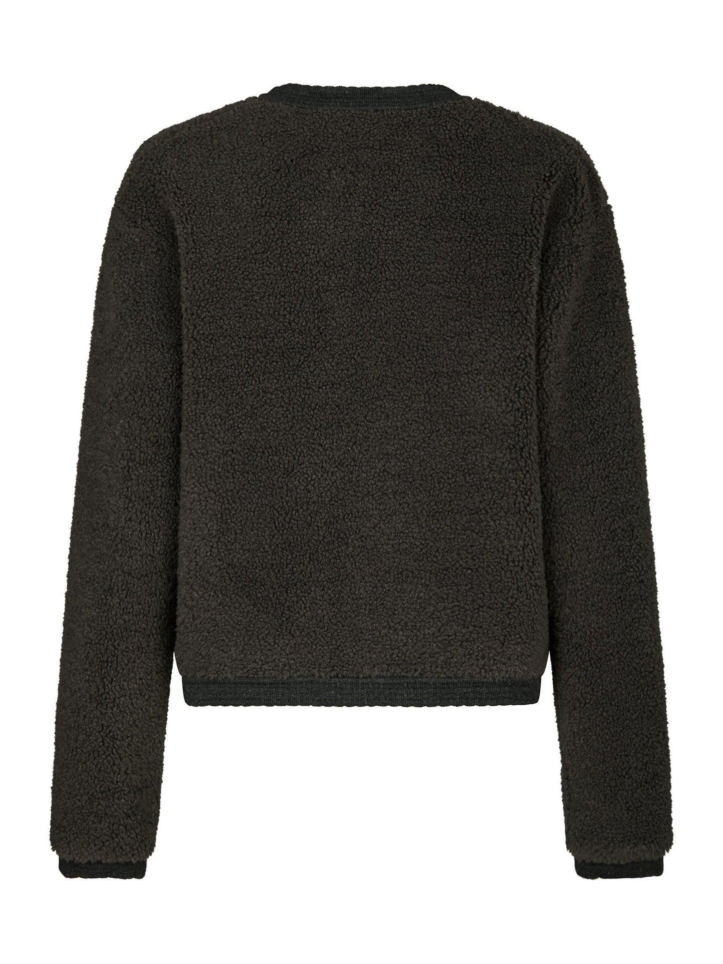 Neo Noir Limo Fluffy Knit Cardigan
