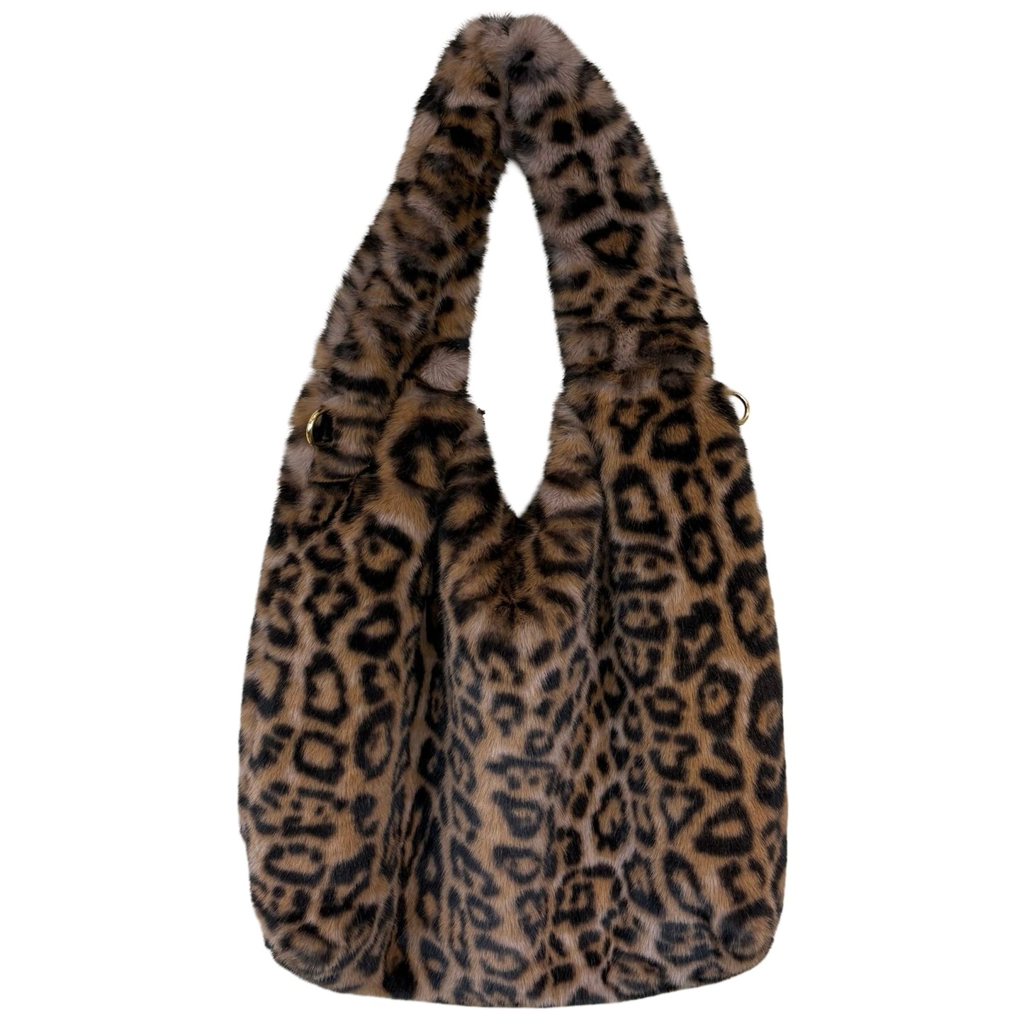 Faux Fur Hobo Bag