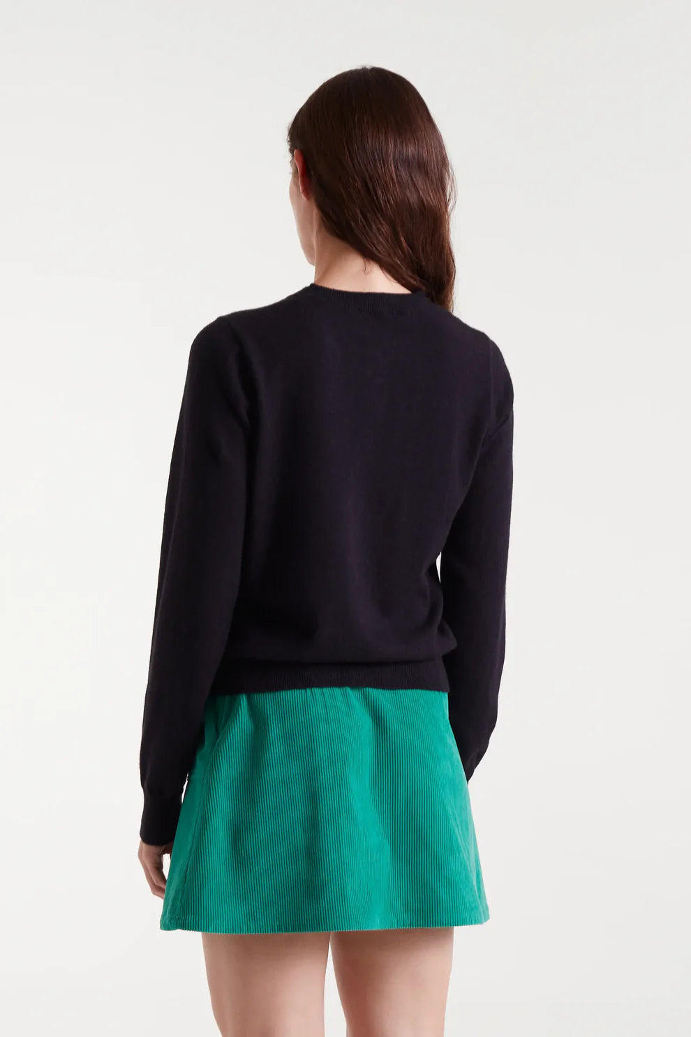 Compania Fantastica Carina Heart Button Cardigan