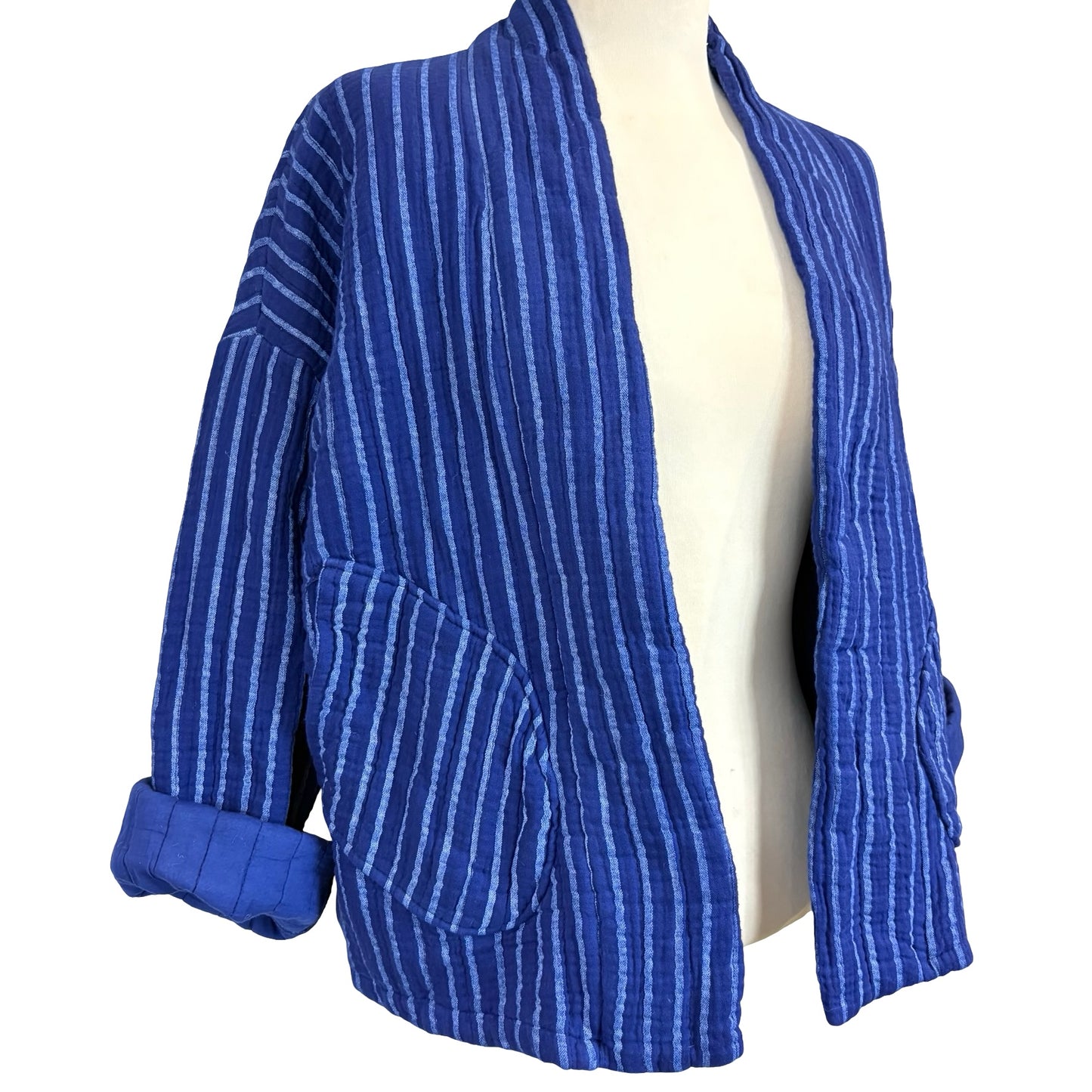 Caprice Stripe Kimono Jacket