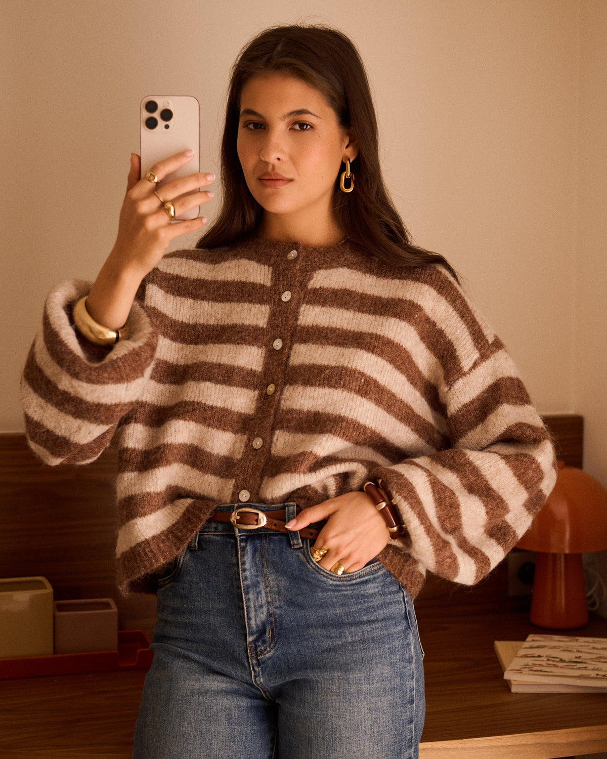 Dilly Stripe Cardigan