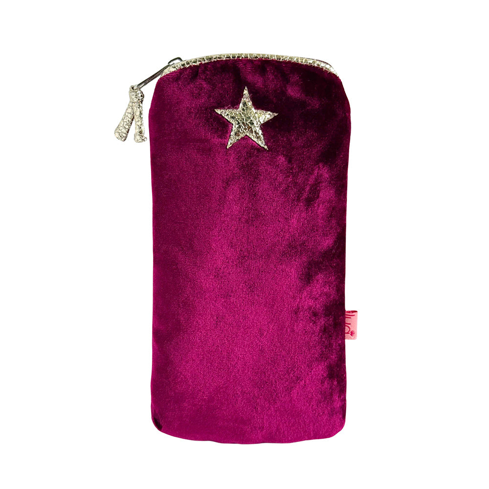 Velvet Star Glasses Purse