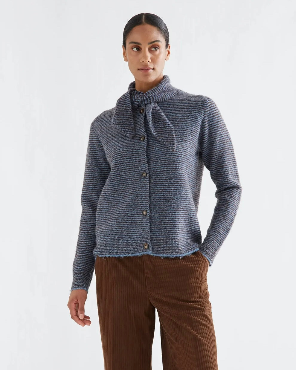 Trudy Striped Knit Jumper