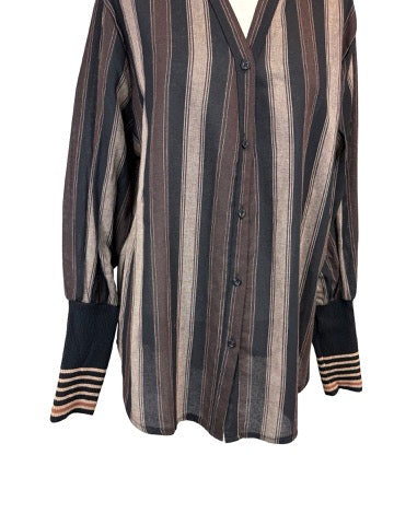 Peyton Elasticated Sleeve Shirt