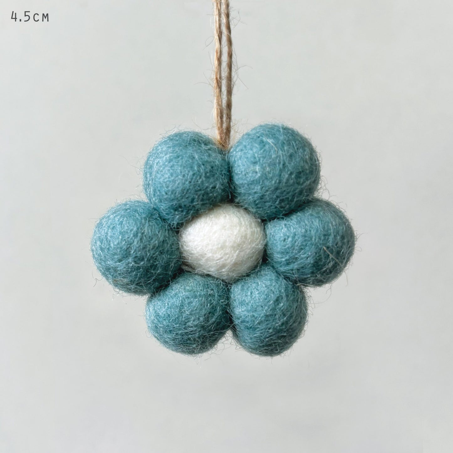 Small Felt Daisy Hanging Decoration