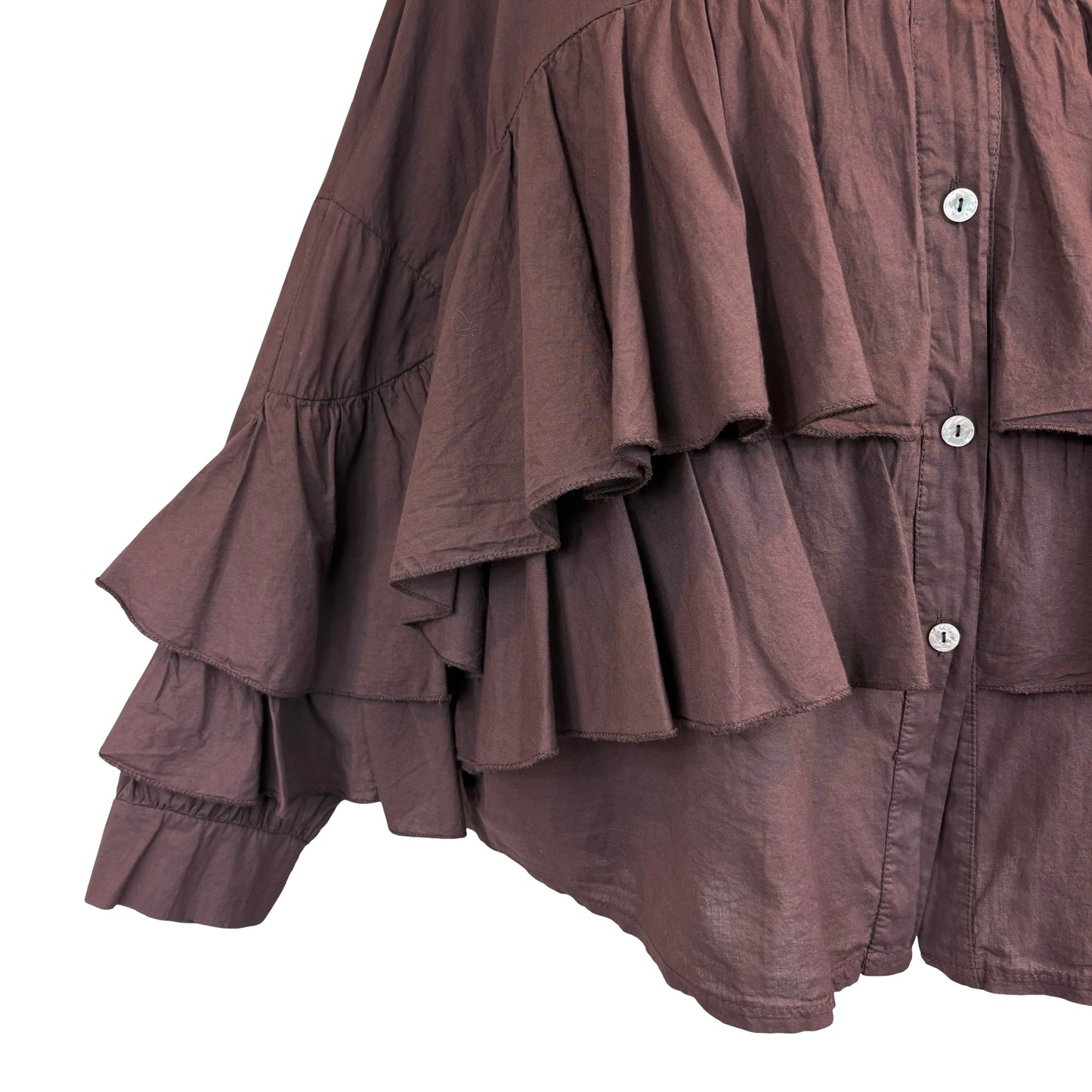 Agatha Ruffle Front Blouse