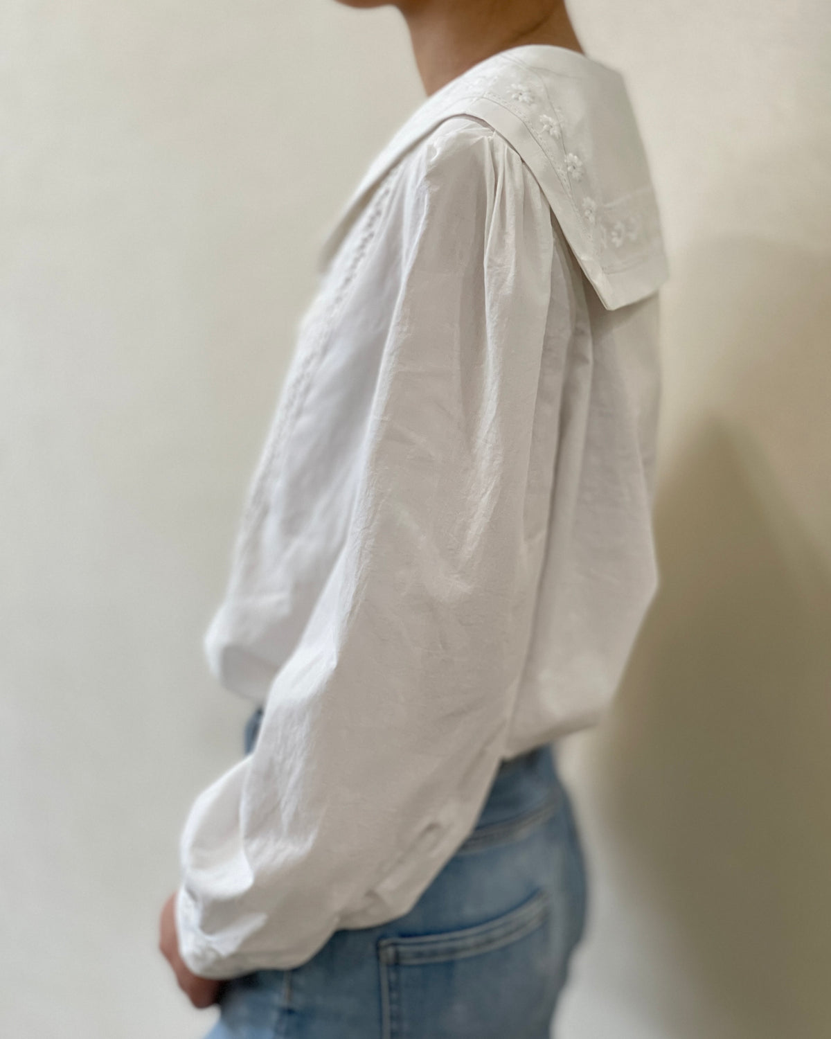 Eleanor Collared Blouse