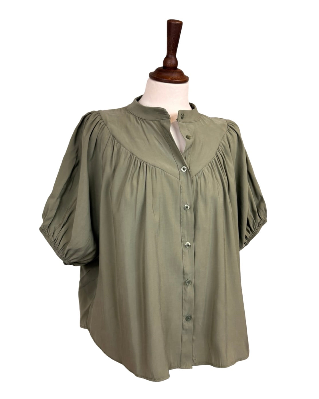 Joan Pleated Blouse