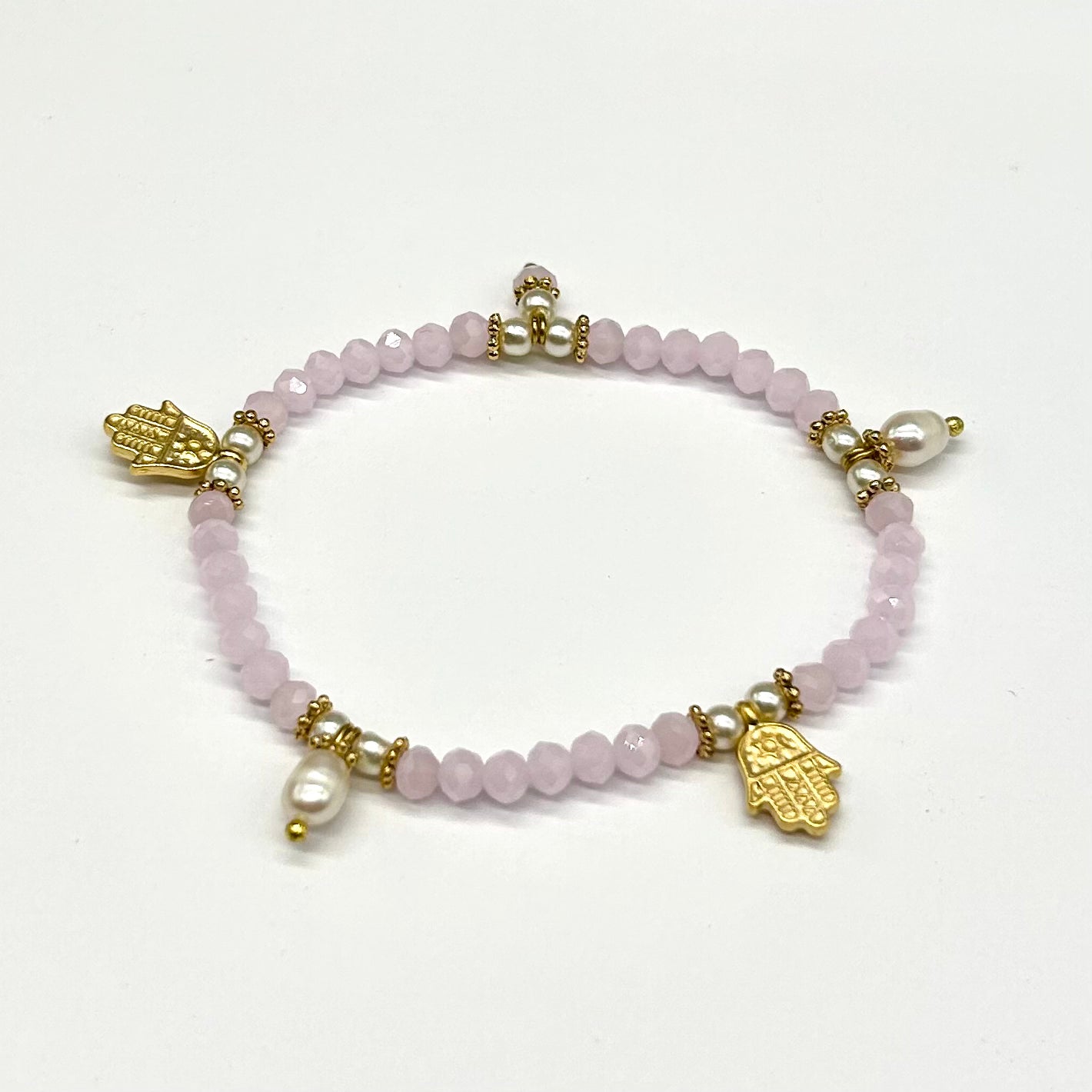 Hamsa Hand Charm Bracelet