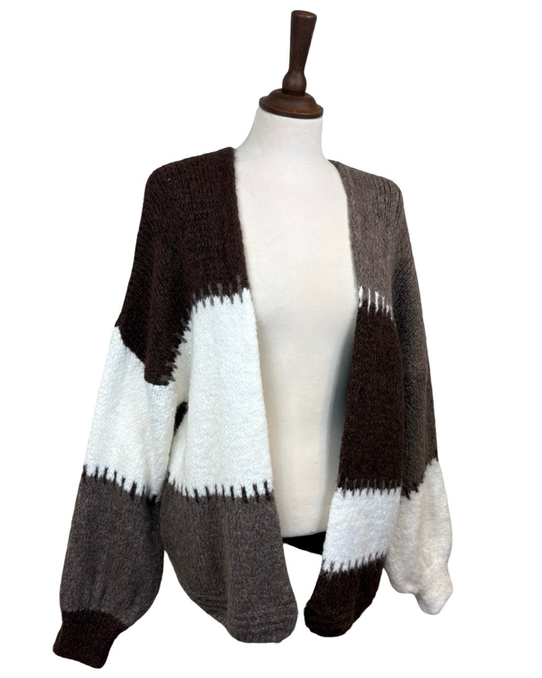 Lottie Patch Edge To Edge Cardigan