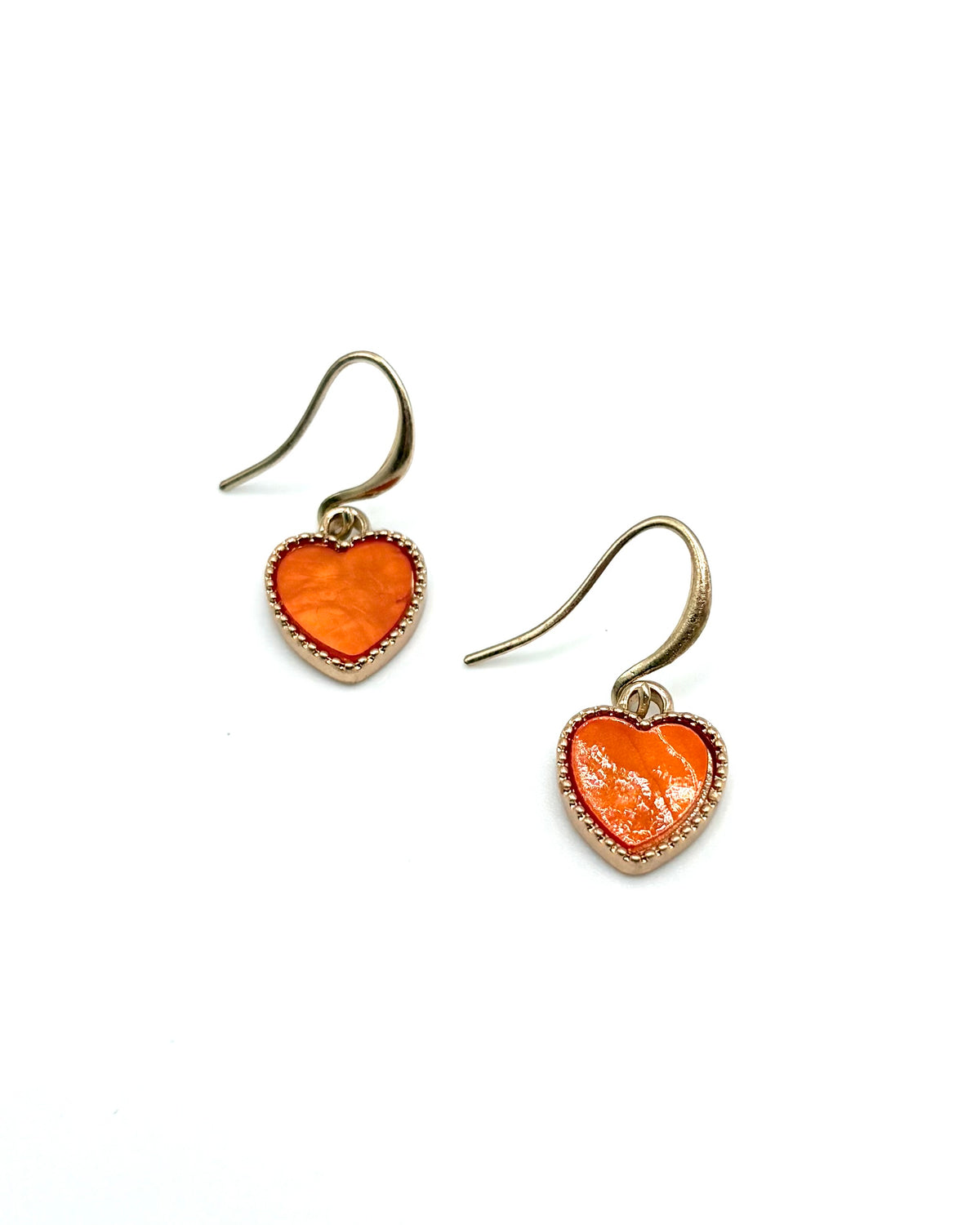 Heart Drop Earrings