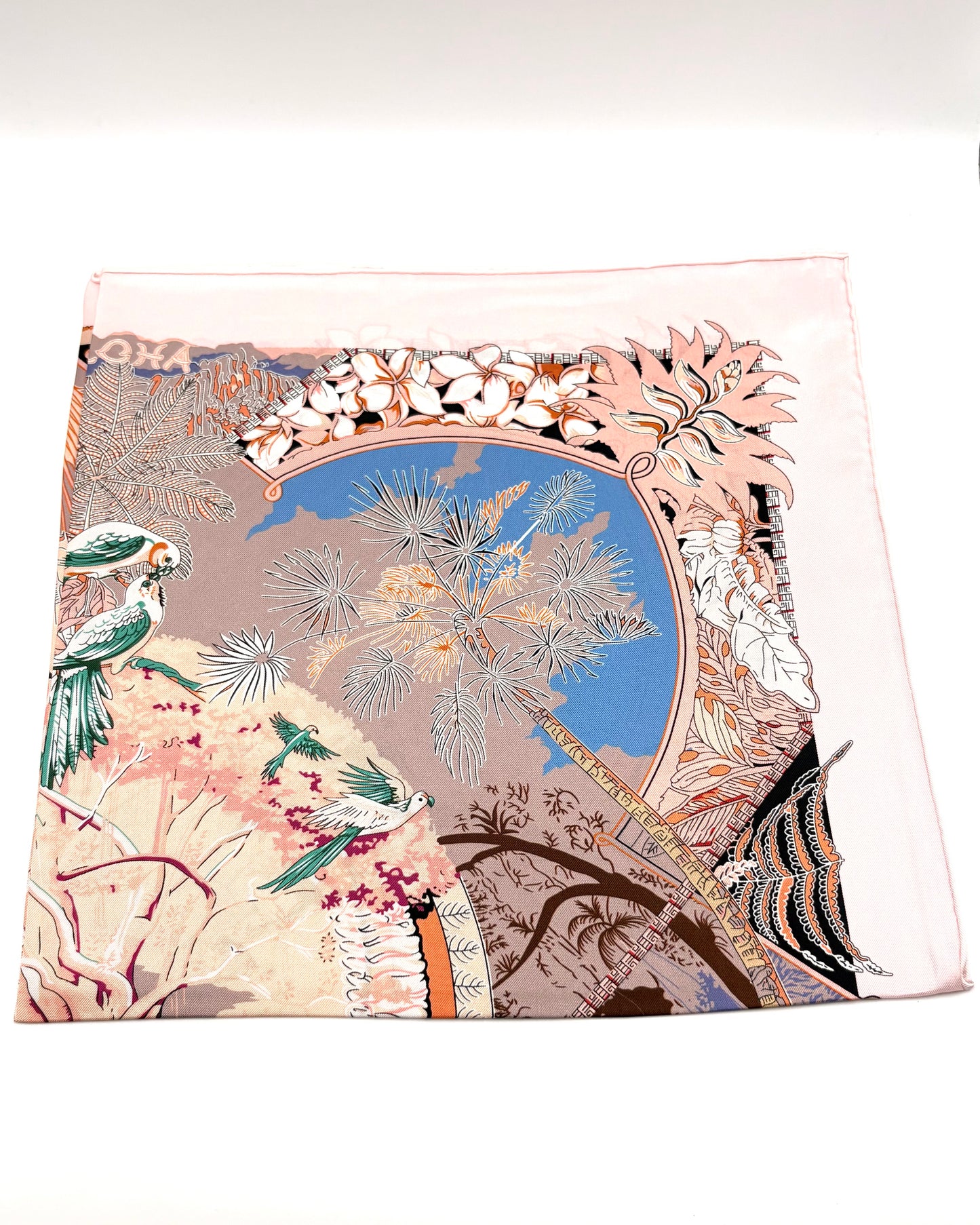 100% Silk Scarf - Large