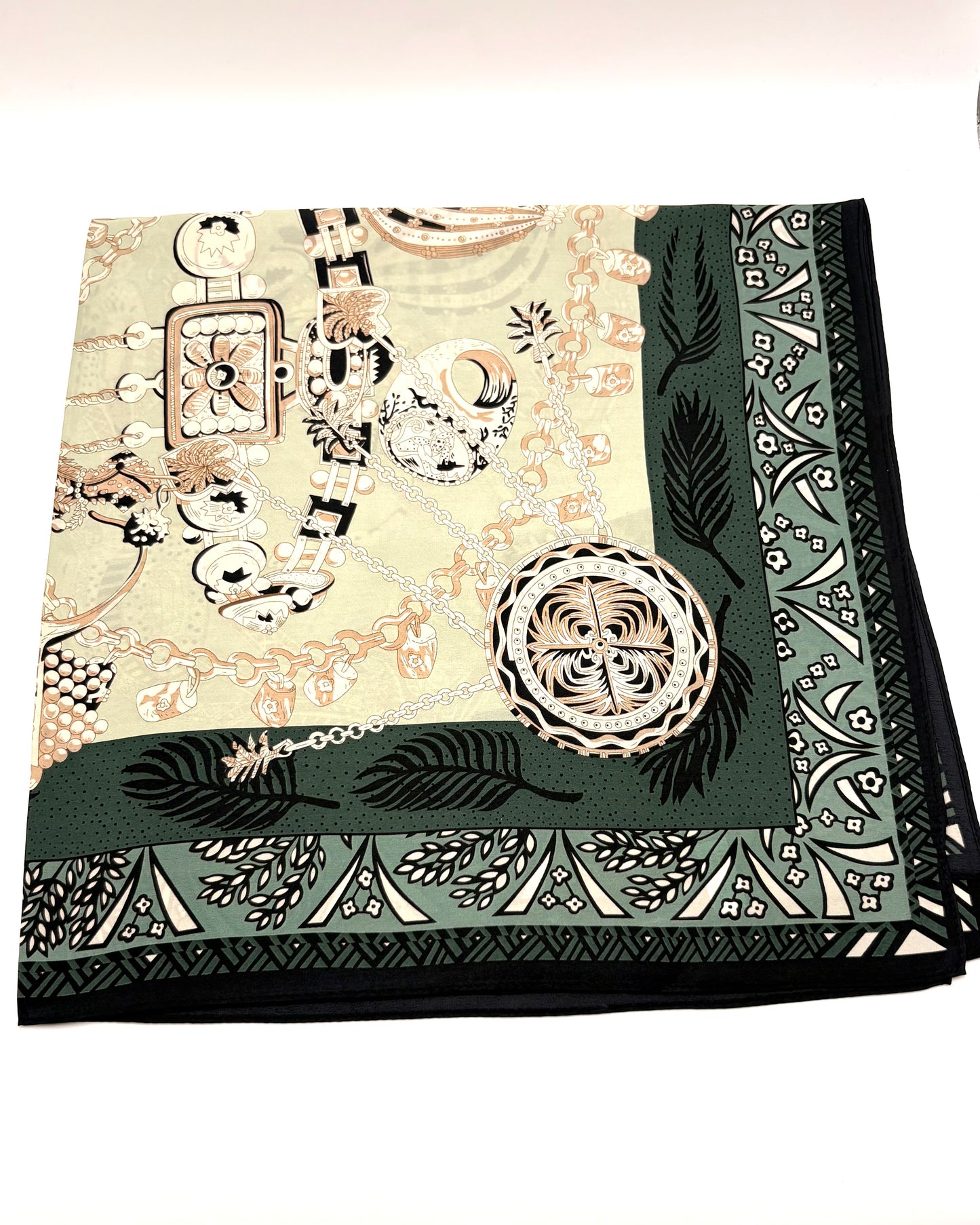 100% Silk Scarf - Large