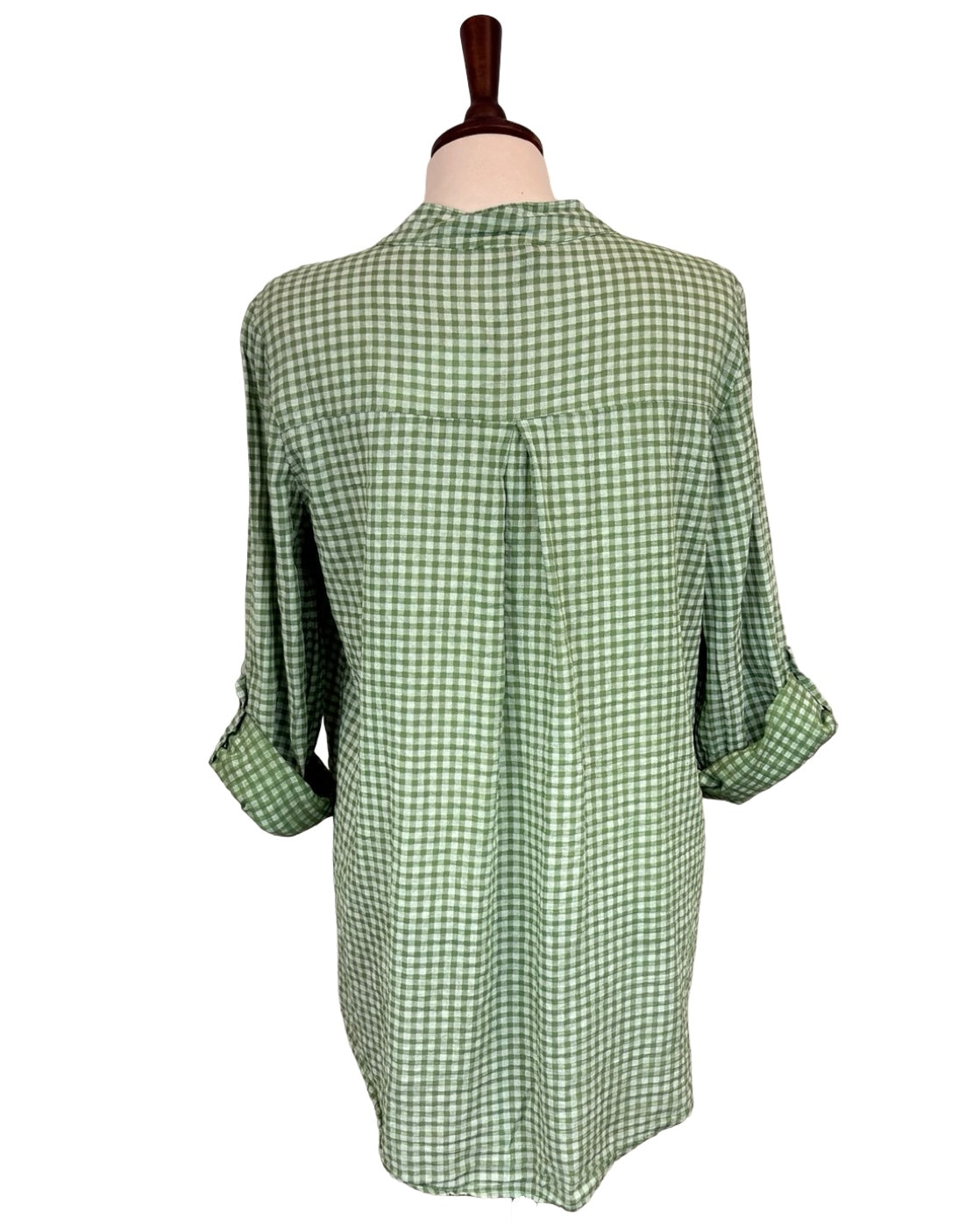 Heather Gingham Shirt