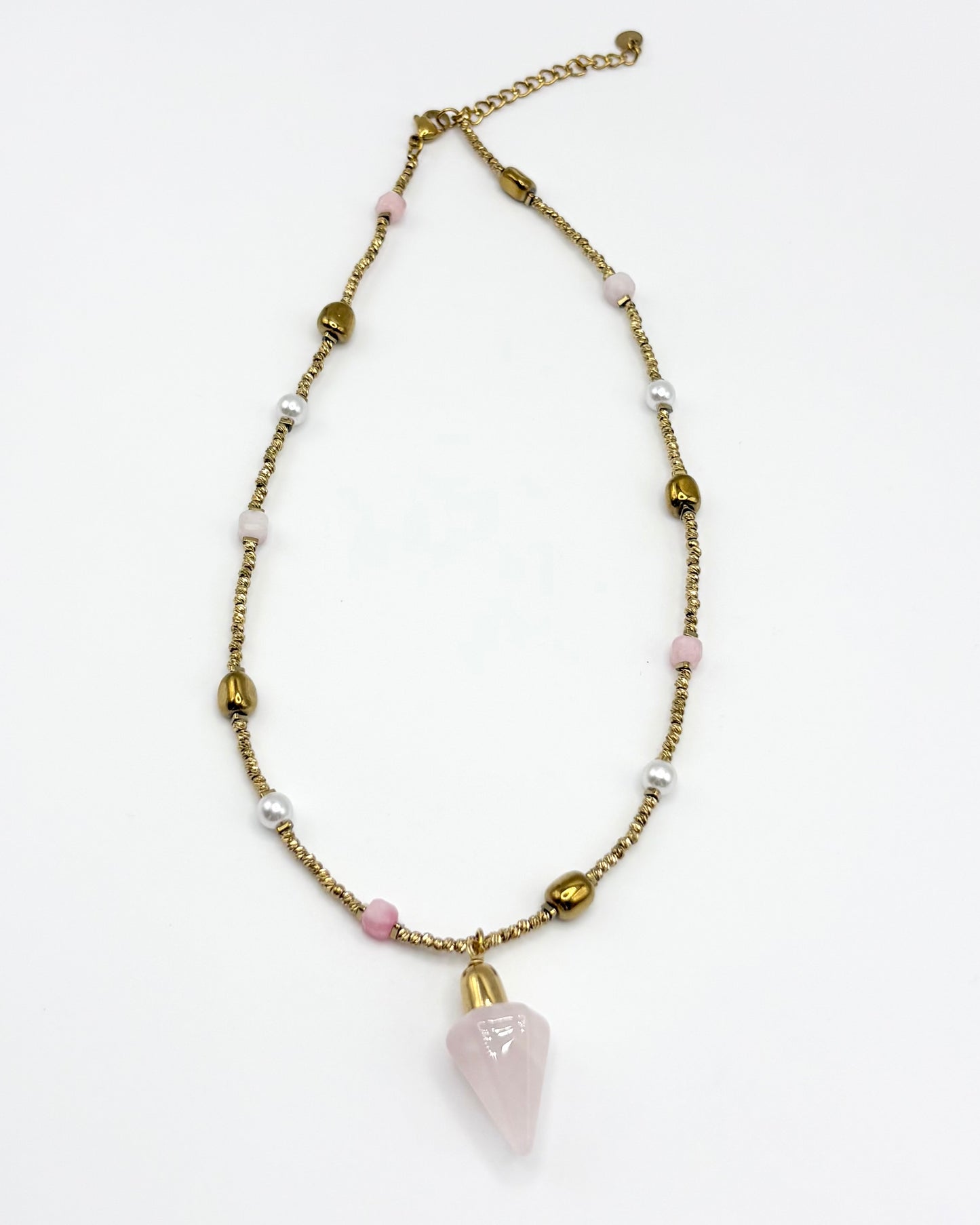 Natural Stone Pendant Necklace