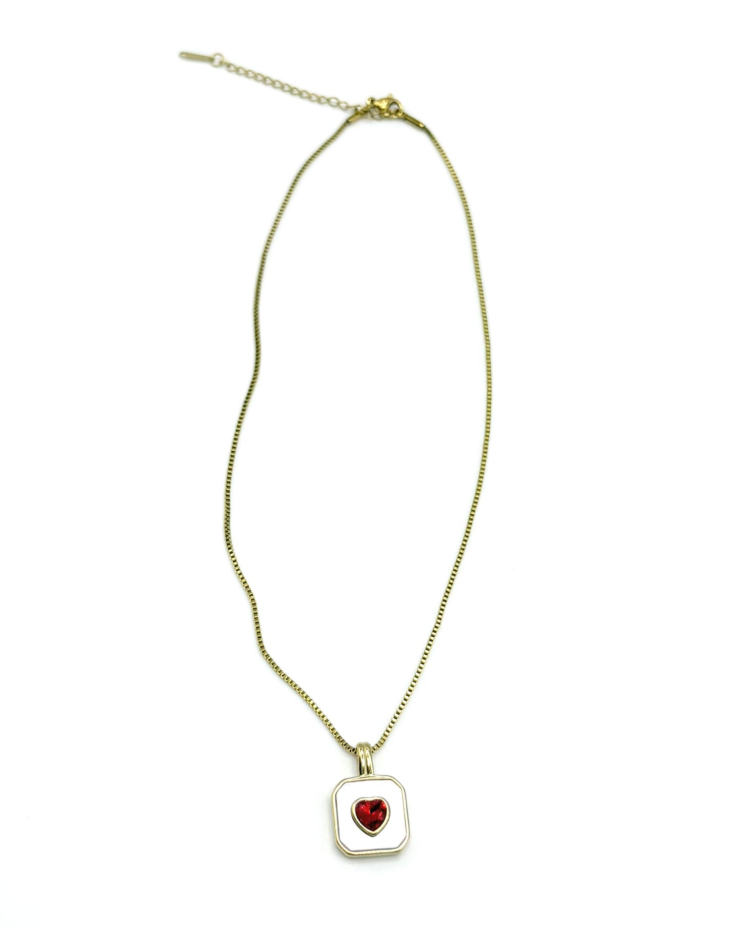 Square Pendant Necklace
