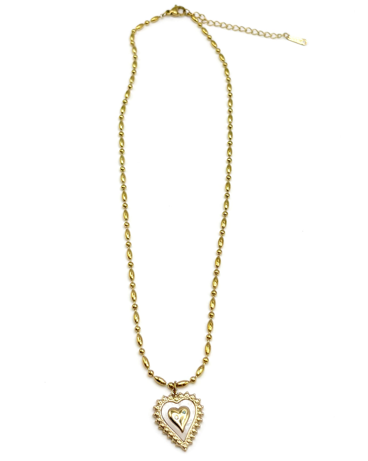 Shell Heart Necklace