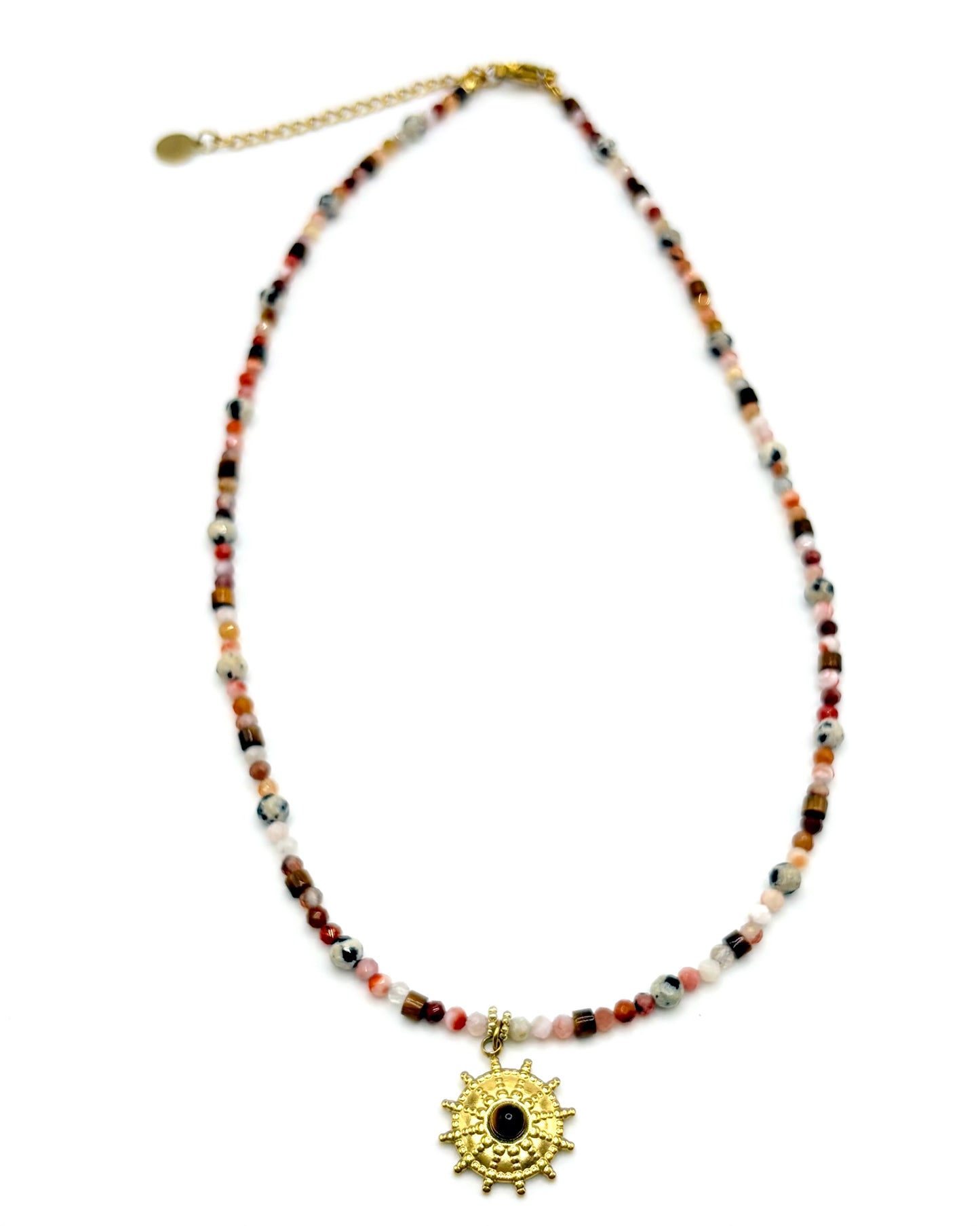 Natural Stone Pendant Necklace
