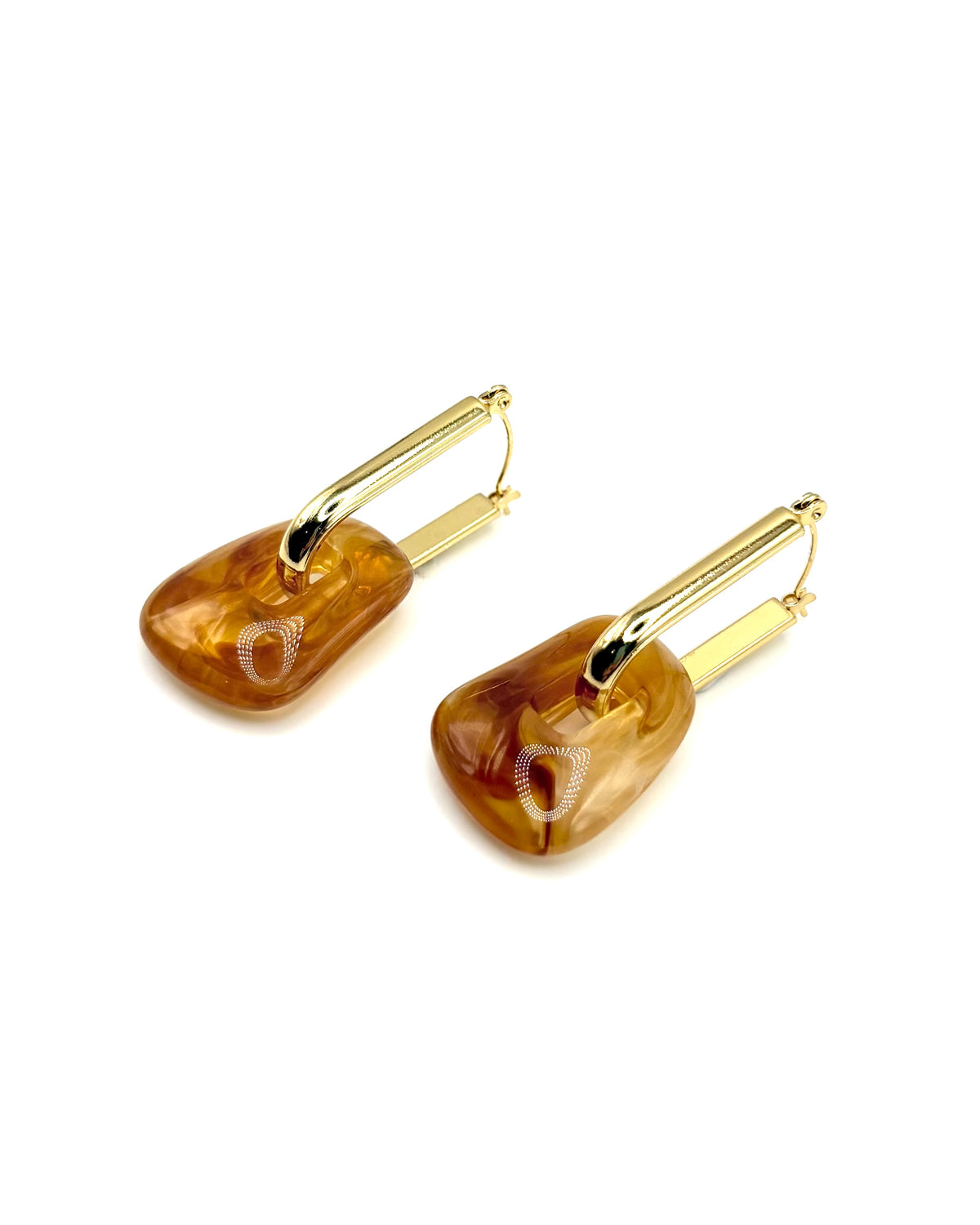 Resin Drop Earrings
