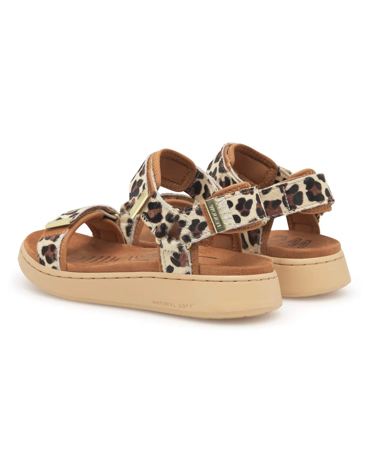 Woden Line Animal Sandals