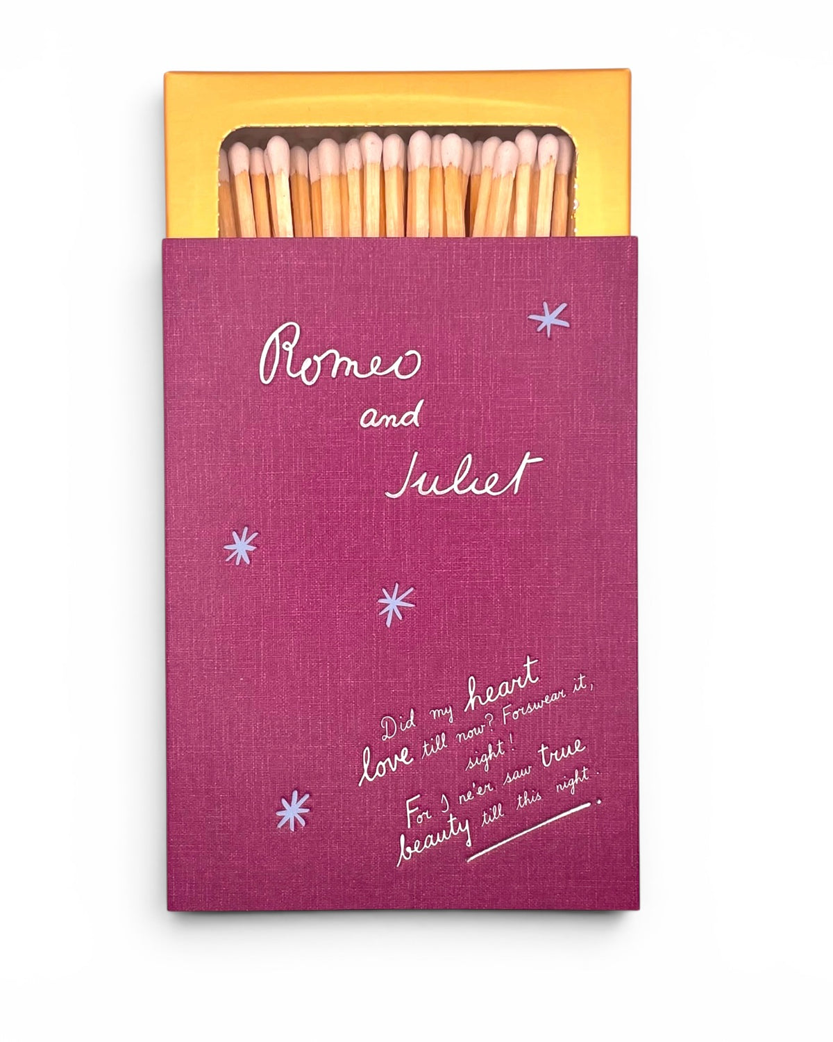 The Matchbox Maker Romeo & Juliet Matchbox
