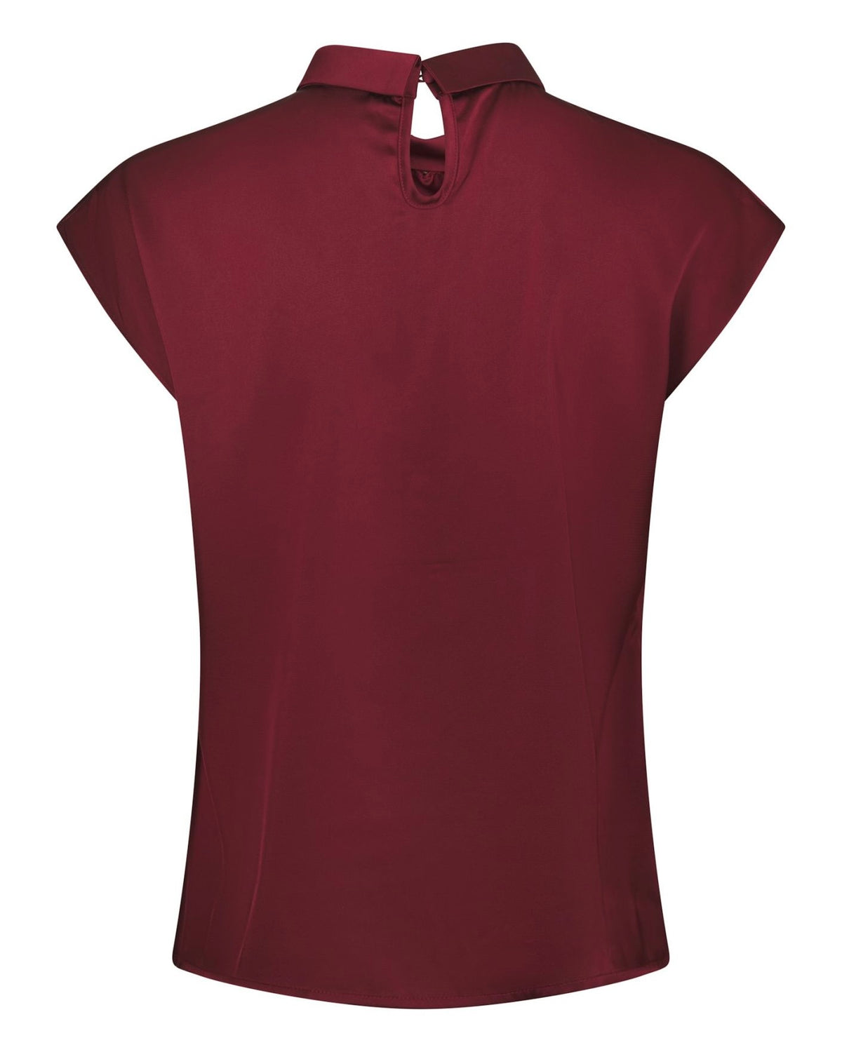 Neo Noir Fleur Drapy Satin Blouse