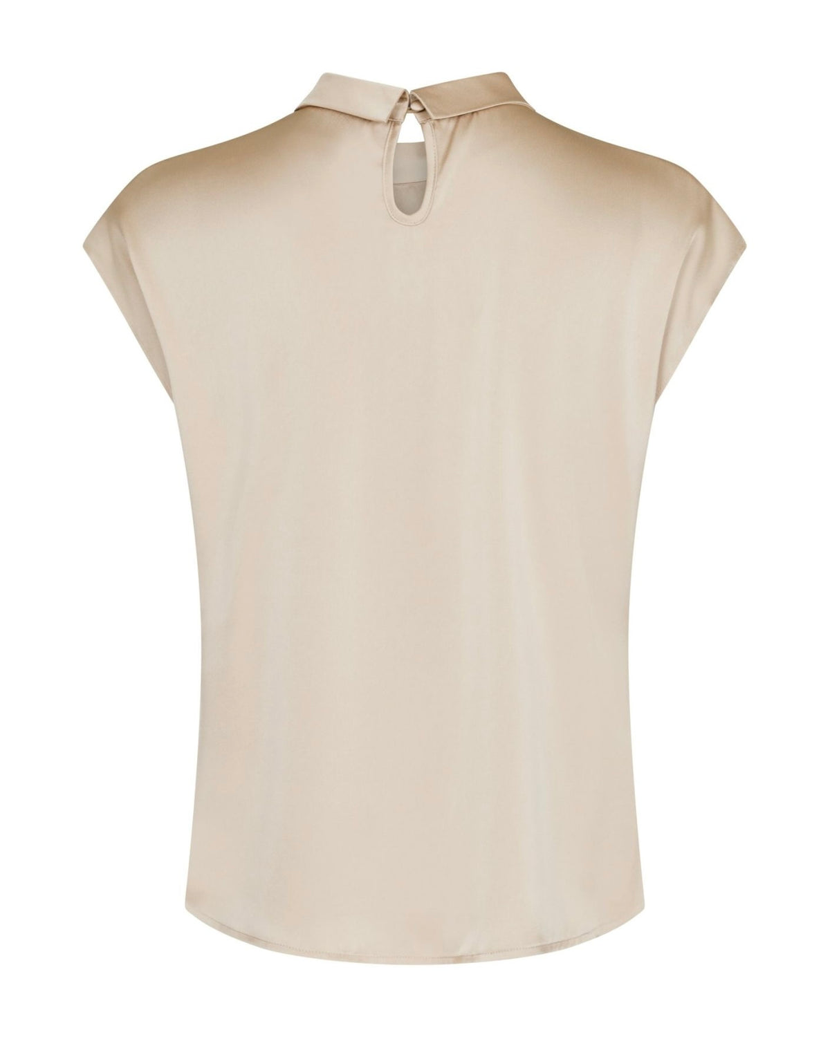 Neo Noir Fleur Drapy Satin Blouse