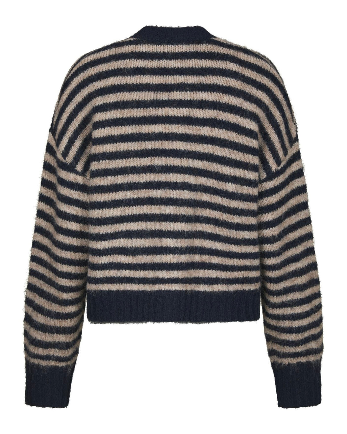 Neo Noir Isana Stripe Knit Cardigan
