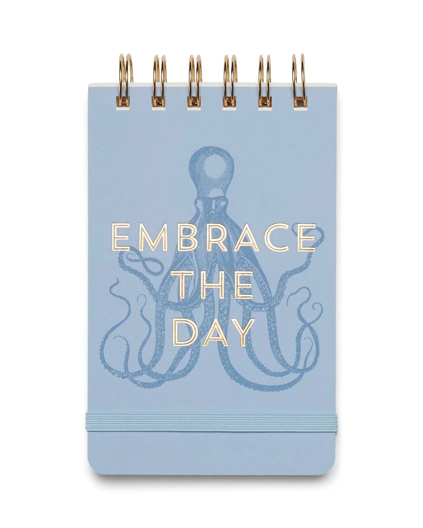 Vintage Sass Twin Wire Notepad - Embrace The Day