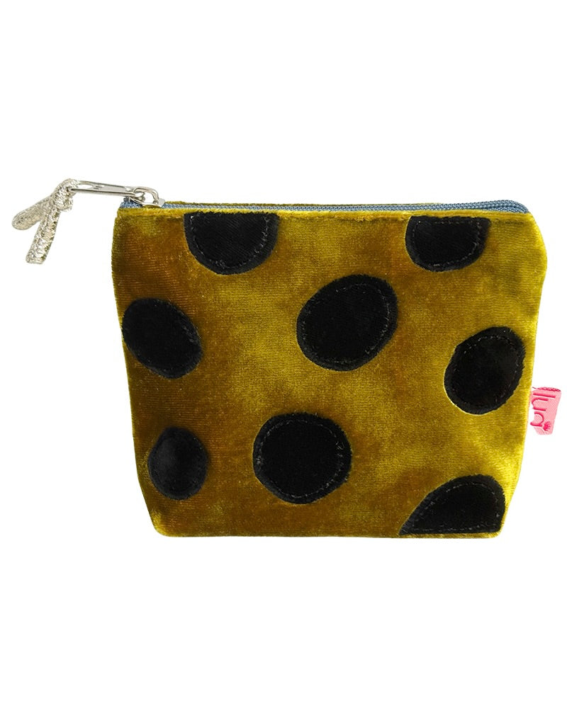 Velvet Spots Mini Coin Purse