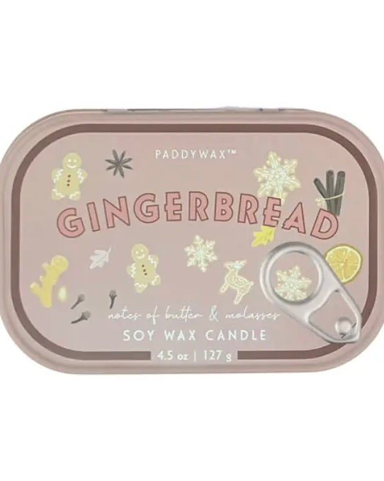 Bistro Tin Candle - Gingerbread