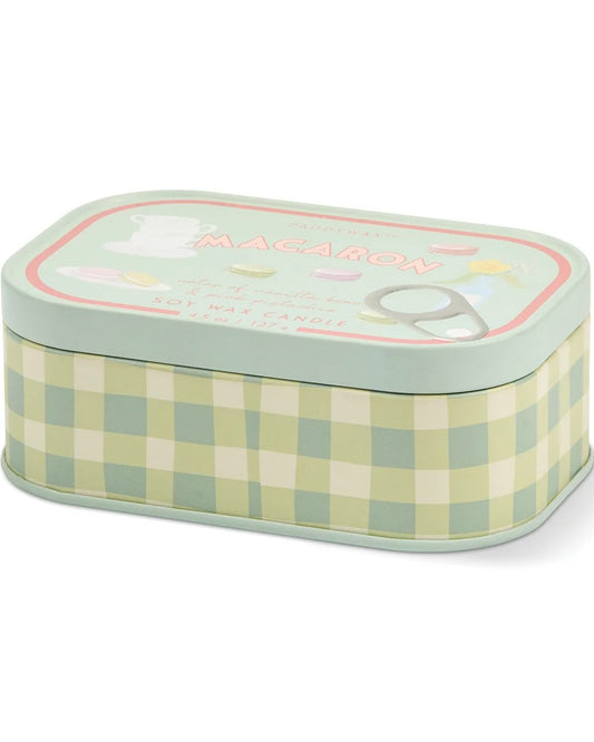 Bistro Tin Candle - Macaron