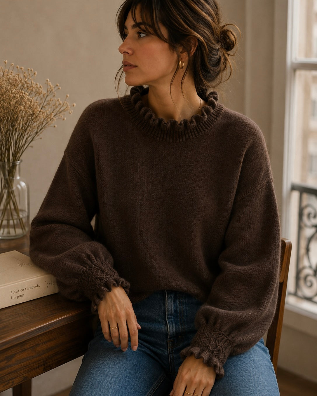 Selina Frill Edge Jumper