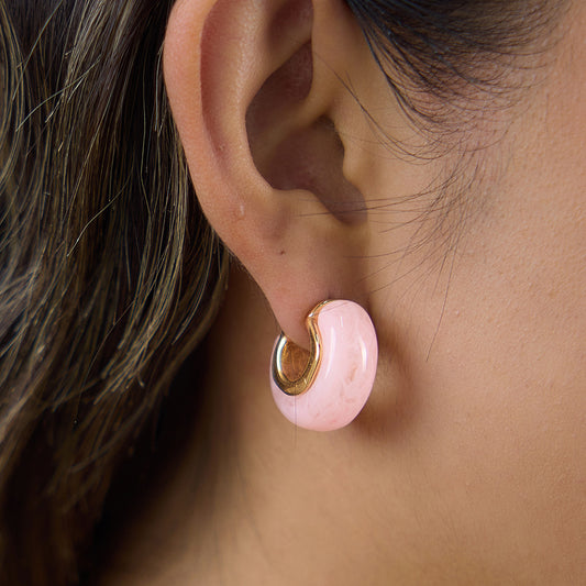 Resin Chubby Hoops