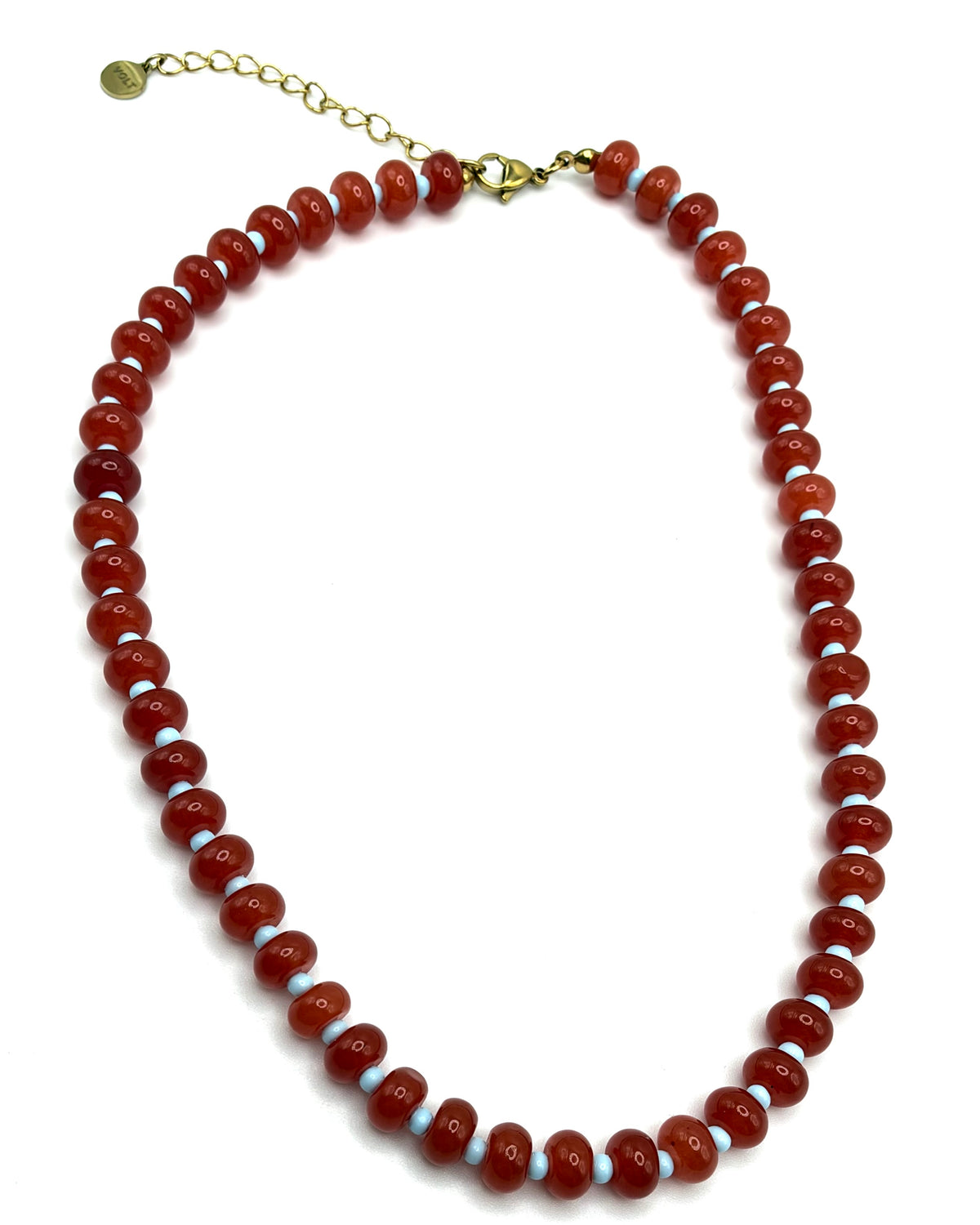 Semi Precious Stone Beaded Necklace