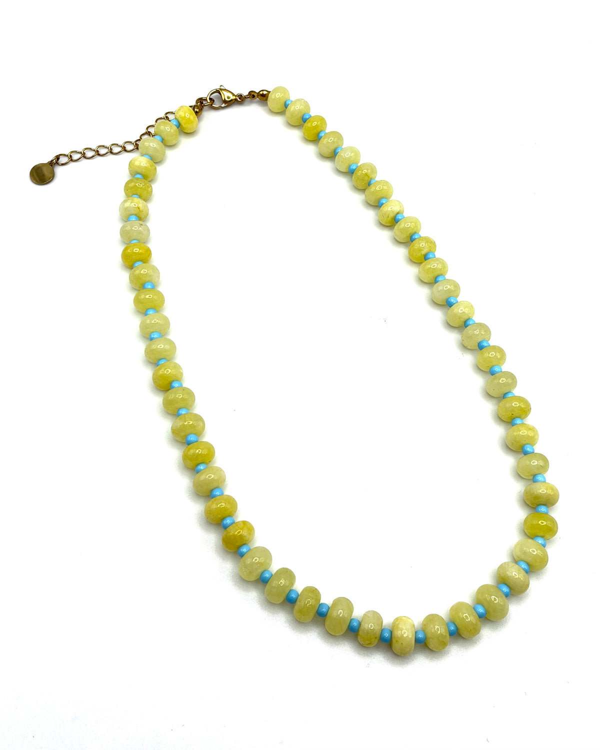 Semi Precious Stone Beaded Necklace