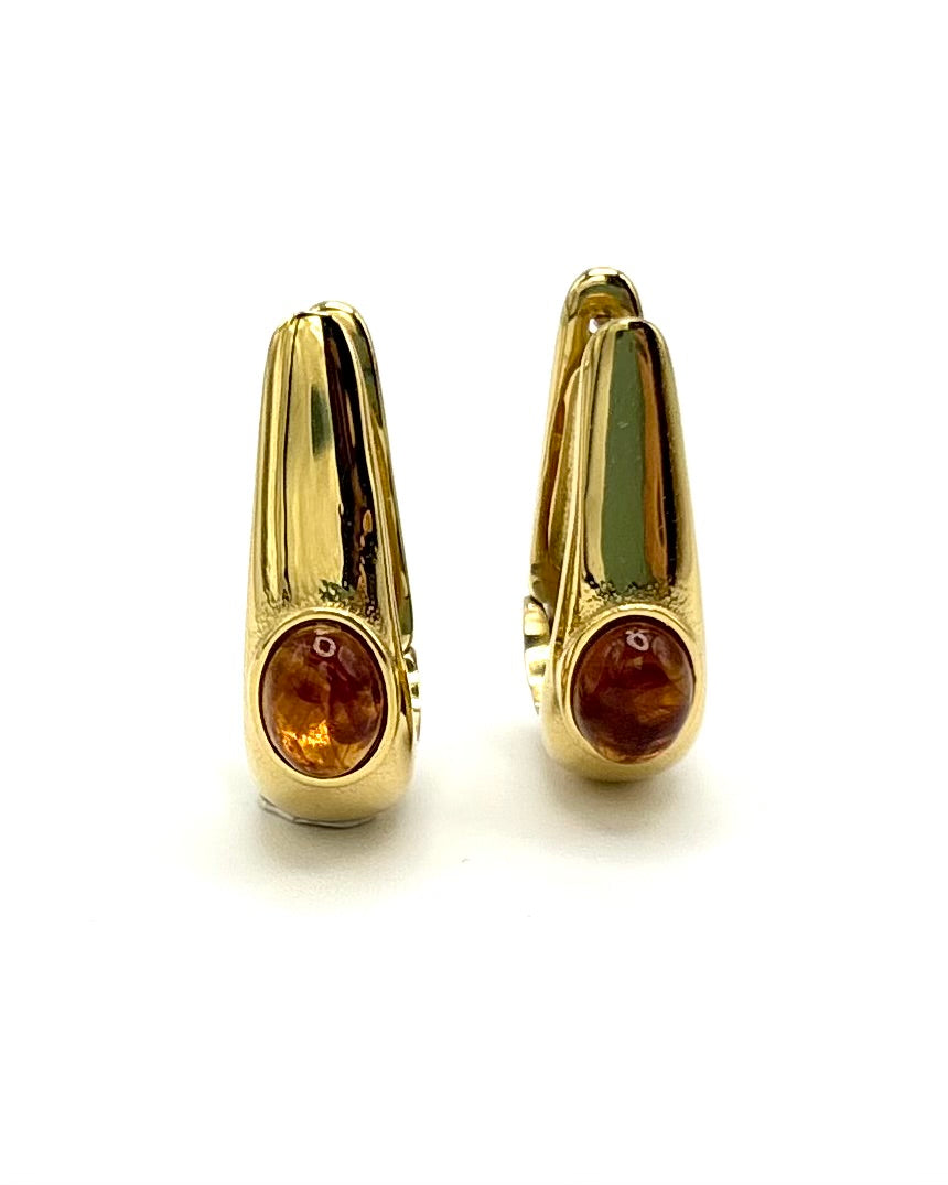 Horse Shoe Drop Earrings