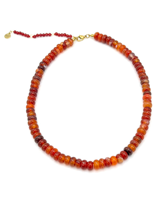 Natural Stone Beaded Necklace