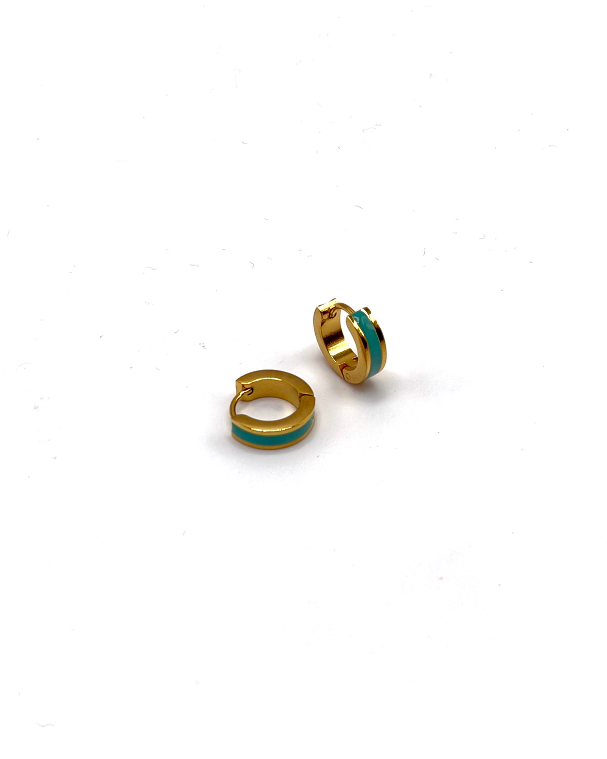 Enamel Small Hoops