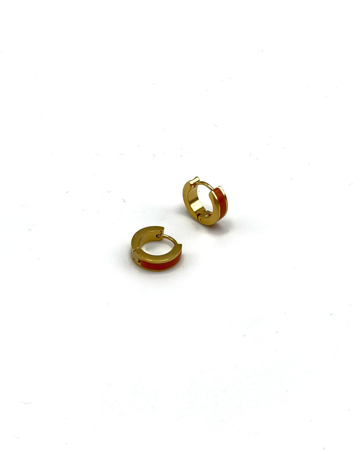Enamel Small Hoops