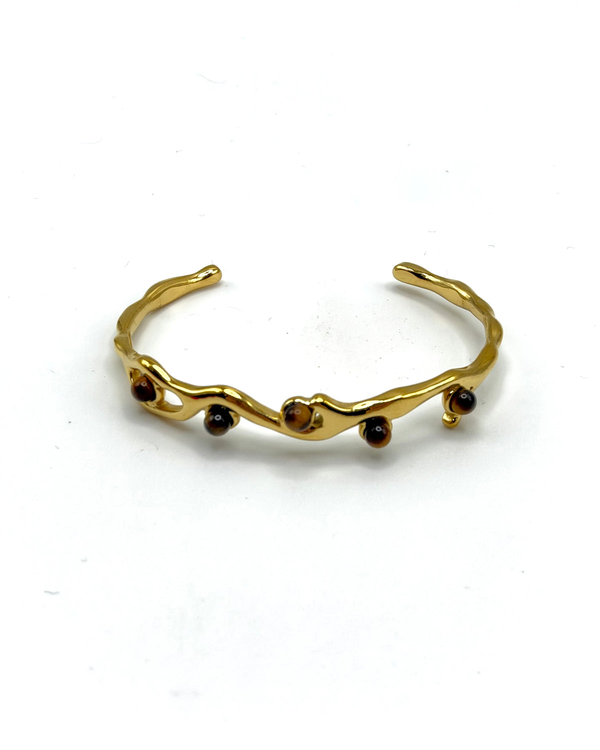 Multi Natural Stone Bangle