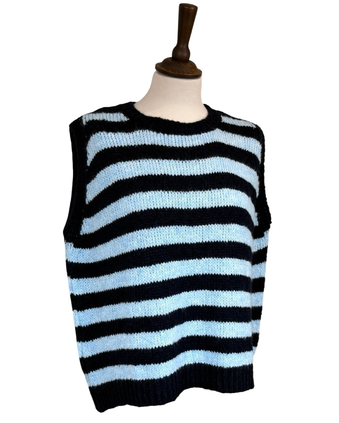 Violet Stripe Tank Top