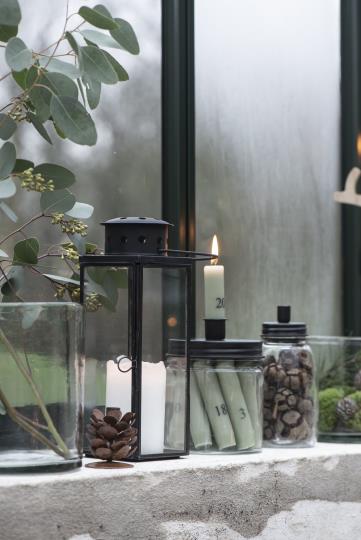 Glass Jar Candle Holder